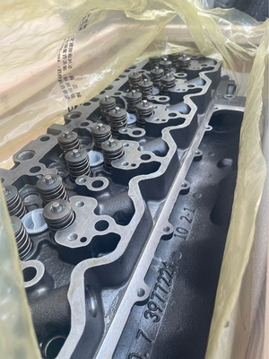 Diesel engine parts Cummins QSB6.7 cylinder head assembly 4936081 493-6081 3977221 397-7221
