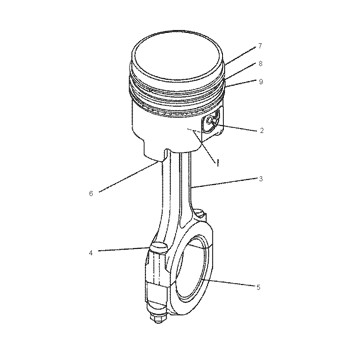 226-4961 Engine Tak2874 Piston Liner Kit Cylinder Liner 2264961 Piston Ring Tak-2874