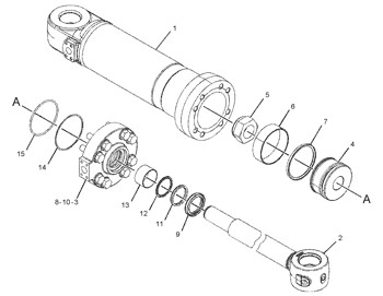 Tak-9111 Ring Tak9111 Piston Liner Kit Engine 244-4509 Cylinder Liner 2444509 Piston
