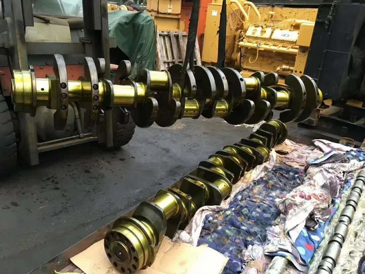 8N7103 G3512E Generator Crankshaft Caterpillar Engine Components