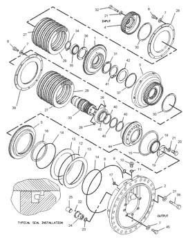 Rsc13E Ring Set Piston Cylinder Liner 6T-0239 Engine Rs-c13E Ring 6T0239 Piston
