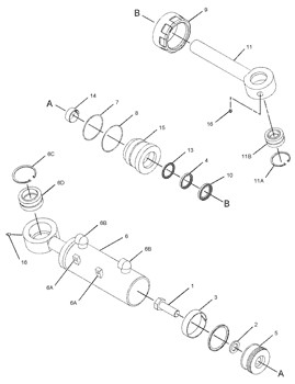 336-4179 Engine 4J3342 Spacer Ring Piston Cylinder Liner 3364179 Piston Ring 4J-3342